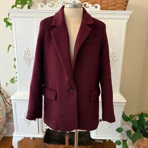 Abercrombie & Fitch Wool Blend Blazer